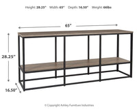 Thumbnail for Wadeworth - Brown / Black - Extra Large TV Stand - Tony's Home Furnishings