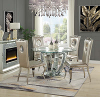 Noralie - Dining Table - Mirrored - Tony's Home Furnishings