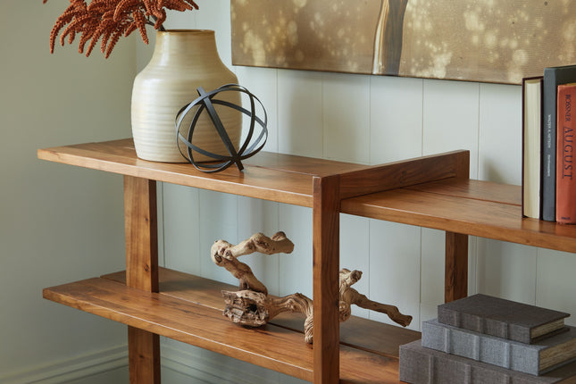 Fayemour - Brown - Console Sofa Table Signature Design by Ashley® 