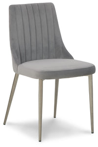 Thumbnail for Barchoni - Gray - Dining Uph Side Chair (Set of 2) - Tony's Home Furnishings