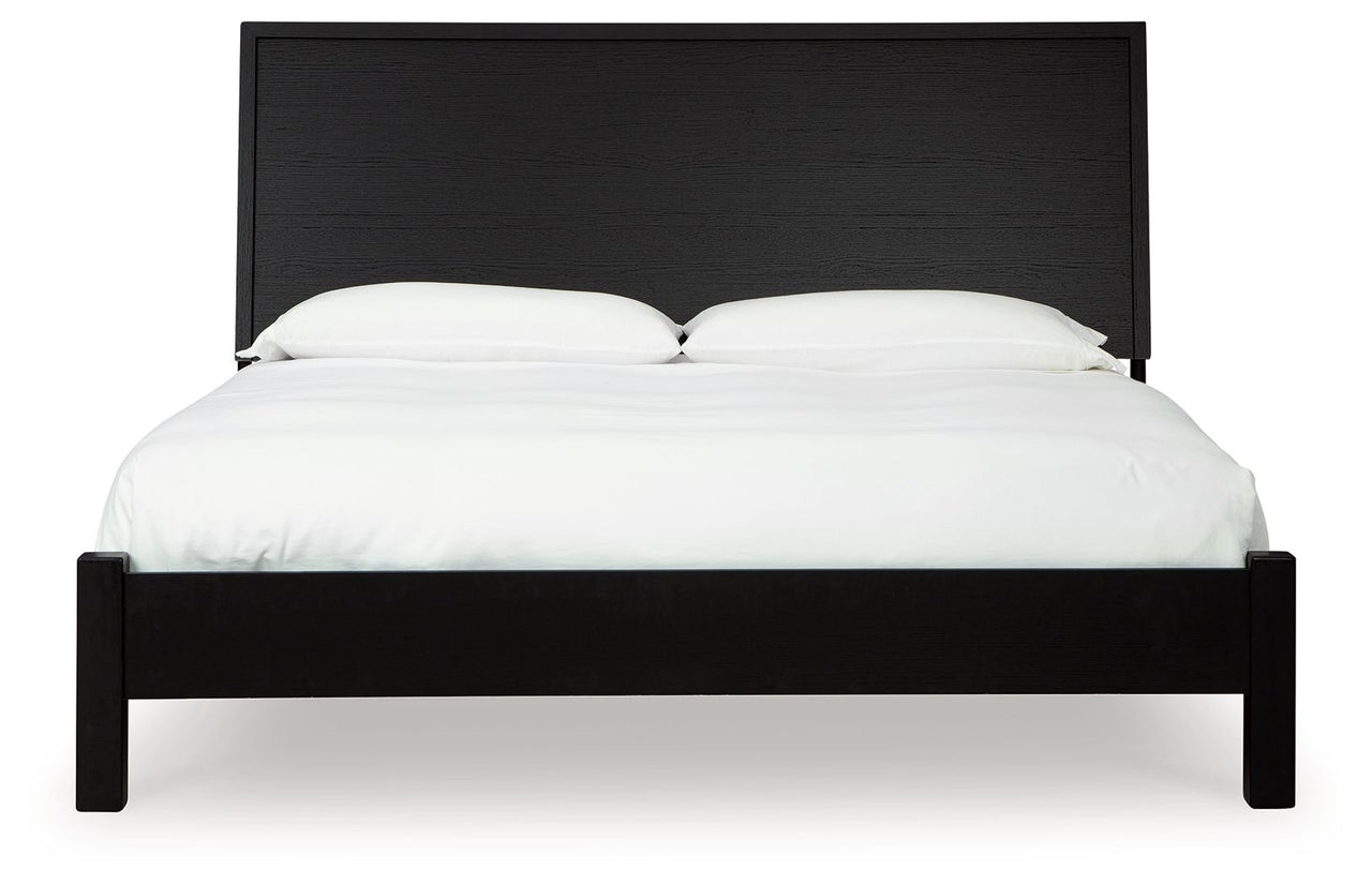 Danziar - Panel Bed With Low Footboard - Tony's Home Furnishings