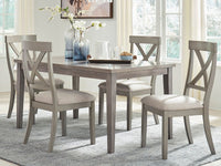 Parellen - Gray - Rectangular Dining Room Table Signature Design by Ashley® 