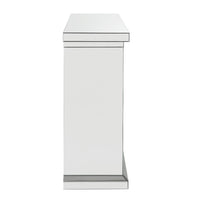 Nysa - Fireplace - Mirrored & Faux Crystals - 40