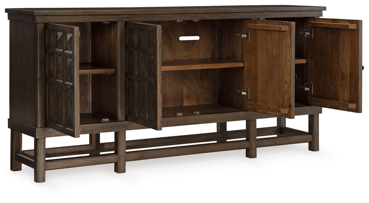 Braunell - Brown - Accent Cabinet - Tony's Home Furnishings