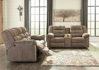 Thumbnail for Workhorse - Cocoa - 2 Pc. - Reclining Sofa, Loveseat Signature Design by Ashley® 