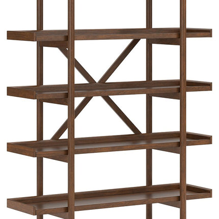 Lyncott - Brown - Bookcase Signature Design by Ashley® 