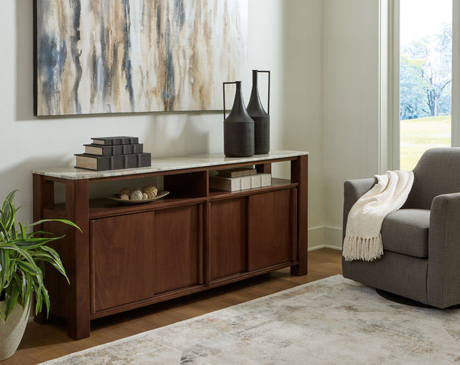 Tobinville - Dark Brown - Accent Cabinet Signature Design by Ashley® 