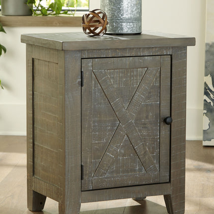 Pierston - Gray - Accent Cabinet Ashley Furniture 