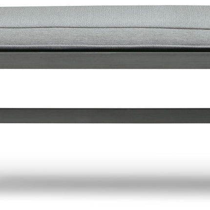 Elite Park - Gray - Bench With Cushion Signature Design by Ashley® 