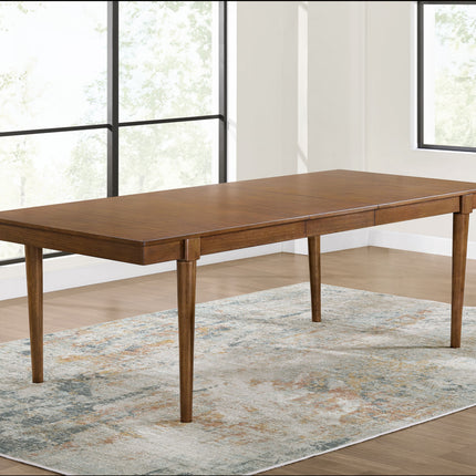 Lyncott - Brown - Rectangular Dining Room Extension Table - Tony's Home Furnishings