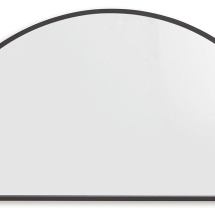 Denlow - Black - Accent Mirror - Tony's Home Furnishings