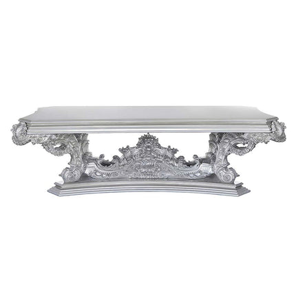 Valkyrie - Dining Table - Antique Platinum - Tony's Home Furnishings