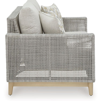 Seton Creek - Gray - Loveseat With Cushion Signature Design by Ashley® 