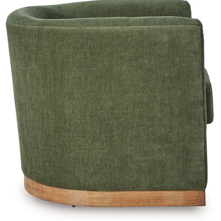 Jersonlow - Forest Green - Swivel Chair Signature Design by Ashley® 