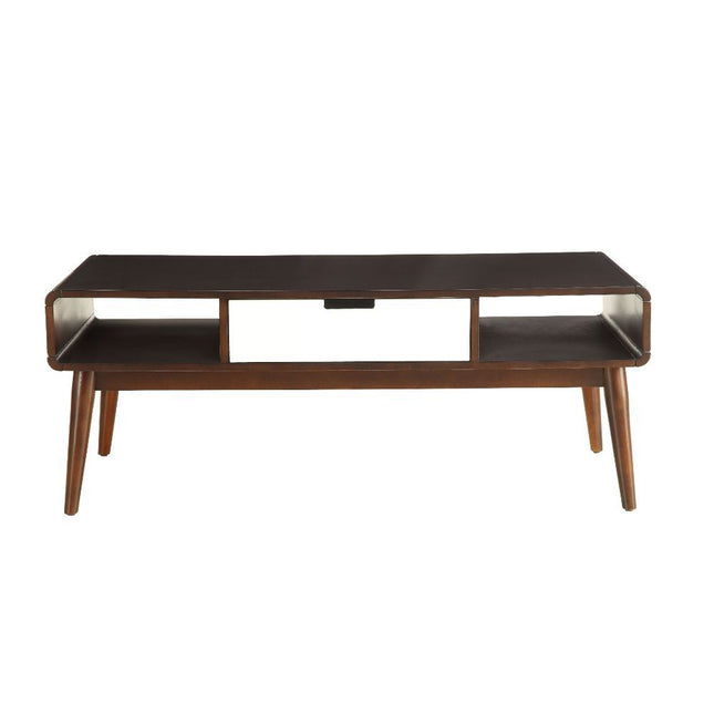 Christa - Coffee Table - Espresso & White ACME 