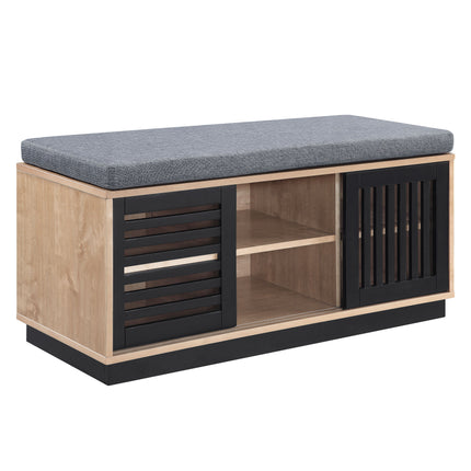 Gamaliel - Bench - Oak & Espresso Finish ACME 