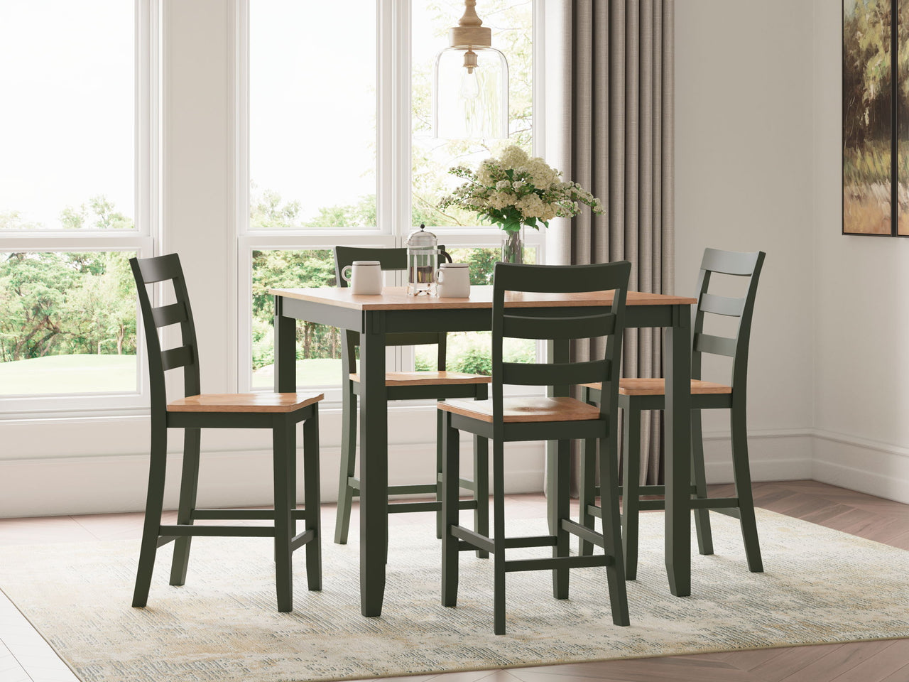 Gesthaven - Dining Room Counter Table Set - Tony's Home Furnishings