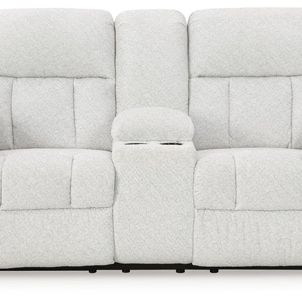 Frohn - Dbl Reclining Loveseat With Console Signature Design by Ashley® 