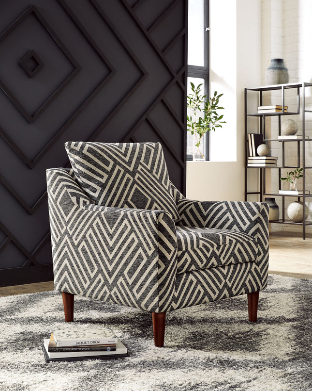 Morrilton Next-gen Nuvella - Natural / Charcoal - Accent Chair Signature Design by Ashley® 