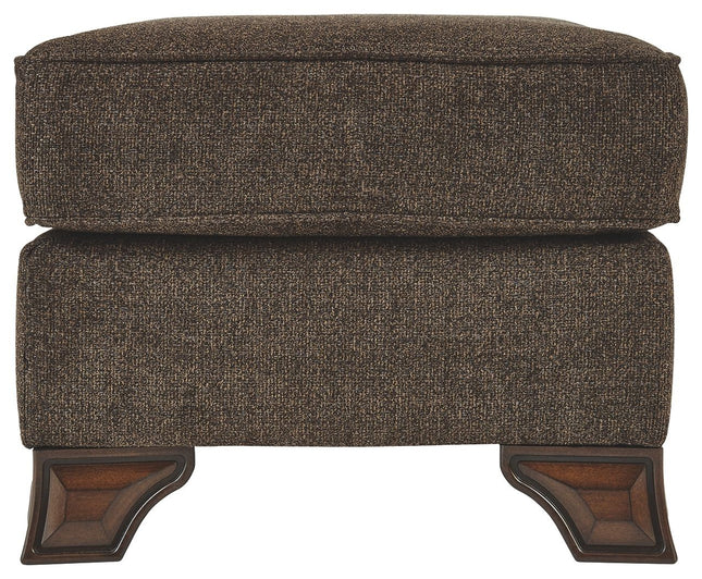 Miltonwood - Teak - Ottoman Ashley Furniture 