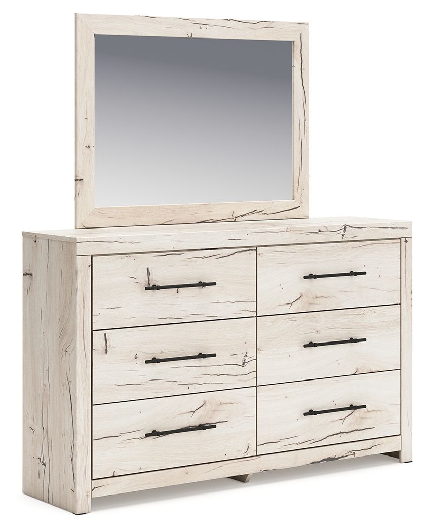 Lawroy - Light Natural - Dresser And Mirror - Tony's Home Furnishings
