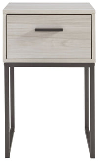 Thumbnail for Socalle - Light Natural - One Drawer Night Stand - Vinyl-Wrapped - Tony's Home Furnishings