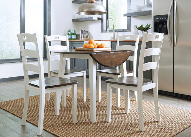 Woodanville - Round Dining Table Set Signature Design by Ashley® 