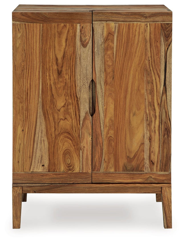 Dressonni - Brown - Bar Cabinet Signature Design by Ashley® 