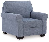 Carissa Manor - Denim - Chair Benchcraft® 