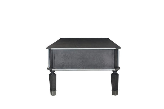 House - Beatrice Coffee Table - Charcoal & Light Gray Finish ACME 