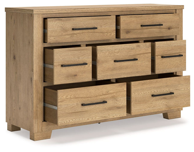 Galliden - Light Brown - Dresser Signature Design by Ashley® 