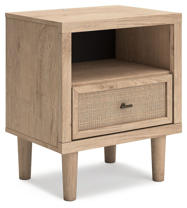 Cielden - Two-tone - One Drawer Night Stand - Tony's Home Furnishings