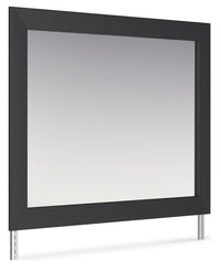 Thumbnail for Vertani - Black - Bedroom Mirror - Tony's Home Furnishings