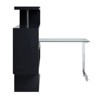 Raceloma - Writing Desk w/Shelf - Tony's Home Furnishings