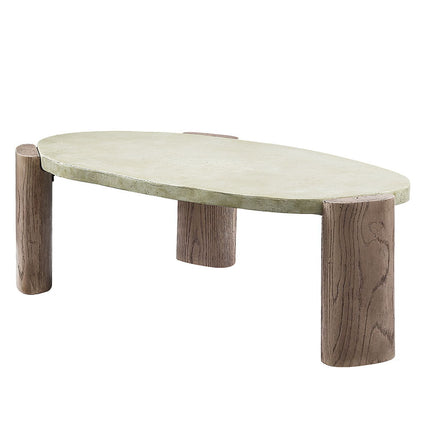 Jacinda - Coffee Table - Weathered Gray & Oak ACME 