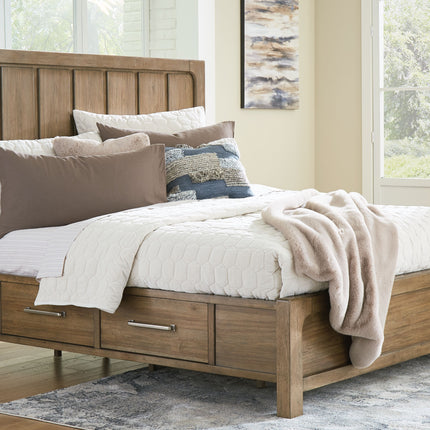 Cabalynn - Panel Bed With Storage Signature Design by Ashley® 