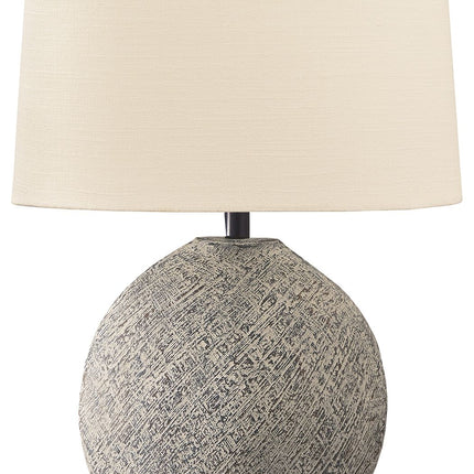 Harif - Beige - Paper Table Lamp Ashley Furniture 