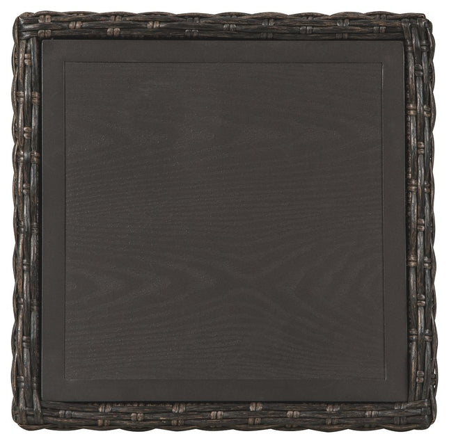 Grasson - Brown - Square End Table Ashley Furniture 