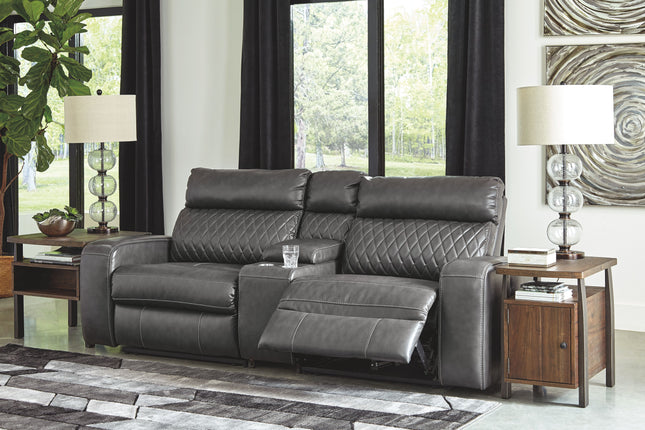 Samperstone - Power Reclining Sectional Signature Design by Ashley® 