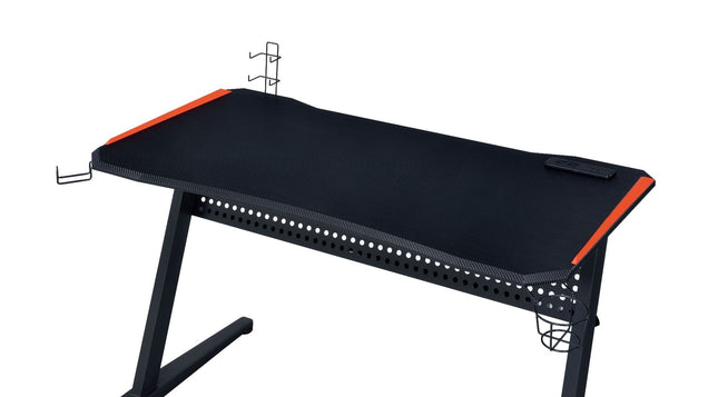 Dragi - Gaming Table - Black & Red Finish ACME 