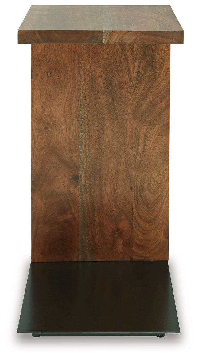 Wimshaw - Brown / Black - Accent Table Signature Design by Ashley® 