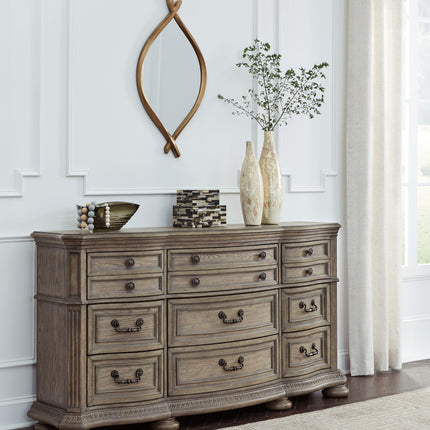 Ardenfield - Light Brown - Dresser Signature Design by Ashley® 