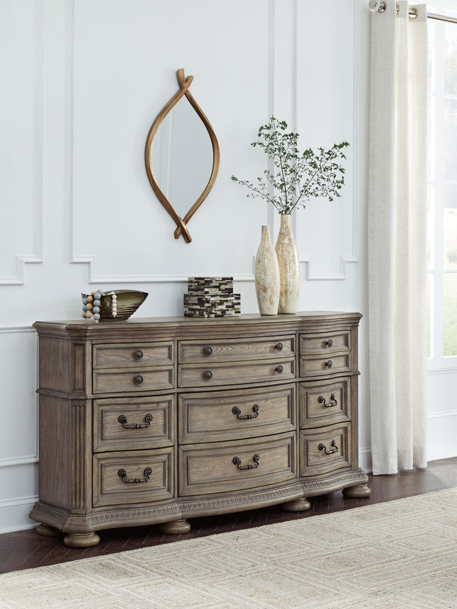 Ardenfield - Light Brown - Dresser Signature Design by Ashley® 