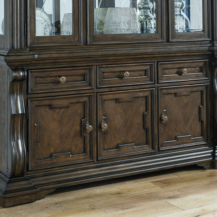 Maylee - Dark Brown - Dining Room Buffet Signature Design by Ashley® 