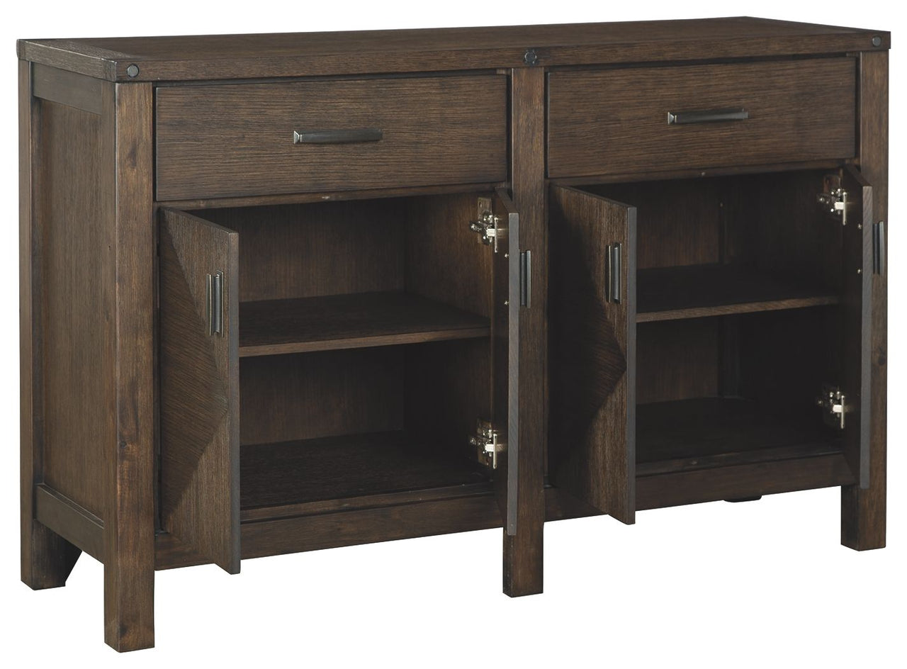 Dellbeck - Brown - Dining Room Server - Tony's Home Furnishings