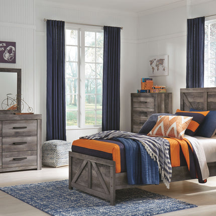 Wynnlow - Crossbuck Panel Bed Signature Design by Ashley® 