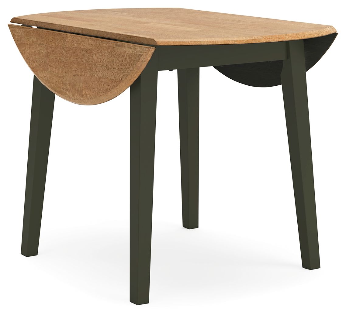 Gesthaven - Round Dining Room Drop Leaf Table - Tony's Home Furnishings