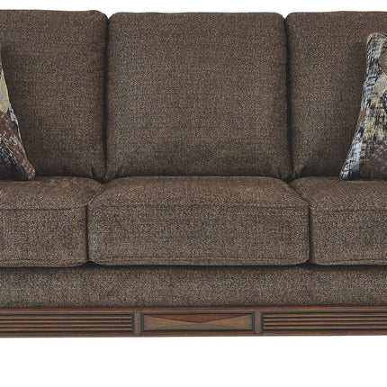 Miltonwood - Teak - Sofa Ashley Furniture 