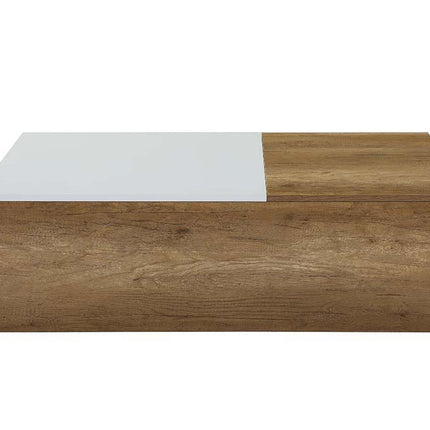 Aafje - Coffee Table - Oak & White Finish ACME 