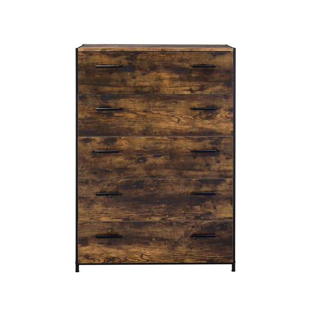 Juvanth - Chest - Rustic Oak & Black Finish ACME 